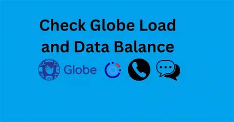 globe load philippines|How to check Globe load and data balance .